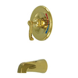 Royale KB8632FLTO Single-Handle 2-Hole Wall Mount Tub and Shower Faucet Tub Only, Polished Brass