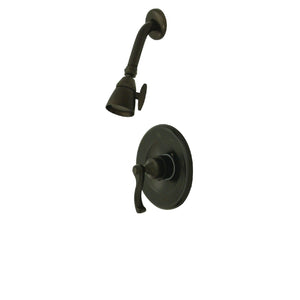 Royale KB8635FLSO Single-Handle 2-Hole Wall Mount Shower Faucet, Oil Rubbed Bronze