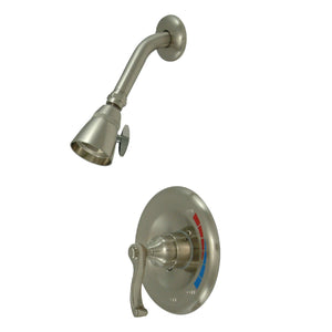 Royale KB8638FLSO Single-Handle 2-Hole Wall Mount Shower Faucet, Brushed Nickel