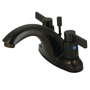 NuvoFusion KB8645NDL Two-Handle 3-Hole Deck Mount 4