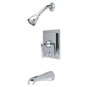 Metropolitan KB86514HL Single-Handle 3-Hole Wall Mount Tub and Shower Faucet, Polished Chrome