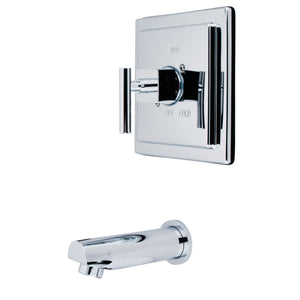 KB8651CQLTO Single-Handle 2-Hole Wall Mount Tub and Shower Faucet Tub Only, Polished Chrome