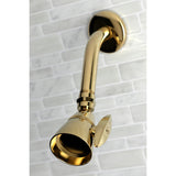 KB86520DX Single-Handle 3-Hole Wall Mount Tub and Shower Faucet, Polished Brass
