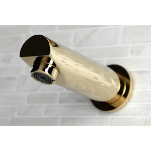 KB86520DX Single-Handle 3-Hole Wall Mount Tub and Shower Faucet, Polished Brass