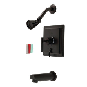 Kaiser KB86550CKL Single-Handle 3-Hole Wall Mount Tub and Shower Faucet, Oil Rubbed Bronze