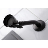 KB86550DX Single-Handle 3-Hole Wall Mount Tub and Shower Faucet, Oil Rubbed Bronze