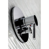 KB86910DLLST Single-Handle 1-Hole Wall Mount Tub and Shower Faucet Valve and Trim Only, Polished Chrome