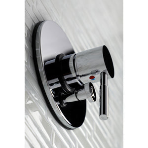 KB86910DLLST Single-Handle 1-Hole Wall Mount Tub and Shower Faucet Valve and Trim Only, Polished Chrome