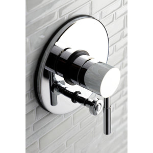 KB86910DLLST Single-Handle 1-Hole Wall Mount Tub and Shower Faucet Valve and Trim Only, Polished Chrome
