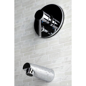 KB86910DLTO Single-Handle 2-Hole Wall Mount Tub and Shower Faucet Tub Only, Polished Chrome