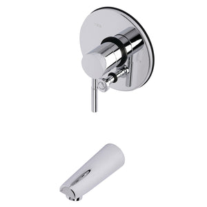 KB86910DLTO Single-Handle 2-Hole Wall Mount Tub and Shower Faucet Tub Only, Polished Chrome