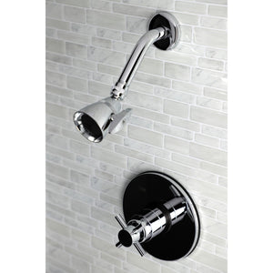 KB8691DXSO Single-Handle 2-Hole Wall Mount Shower Faucet, Polished Chrome