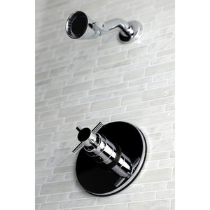 KB8691DXSO Single-Handle 2-Hole Wall Mount Shower Faucet, Polished Chrome