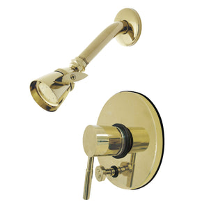 Concord KB86920DLSO Single-Handle 2-Hole Wall Mount Shower Faucet, Polished Brass
