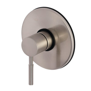 KB8698DLLST Single-Handle 1-Hole Wall Mount Tub and Shower Faucet Valve and Trim Only, Brushed Nickel