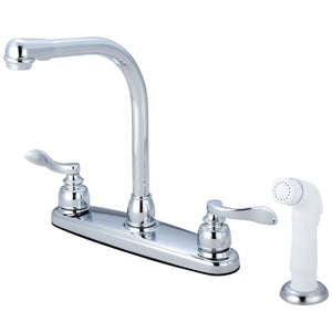 NuWave French KB8751NFL Two-Handle 4-Hole Deck Mount 8