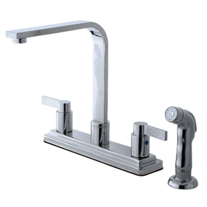 NuvoFusion KB8791NDLSP Two-Handle 4-Hole Deck Mount 8