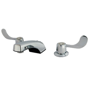Vista KB931LP Two-Handle 3-Hole Deck Mount Widespread Bathroom Faucet, Polished Chrome