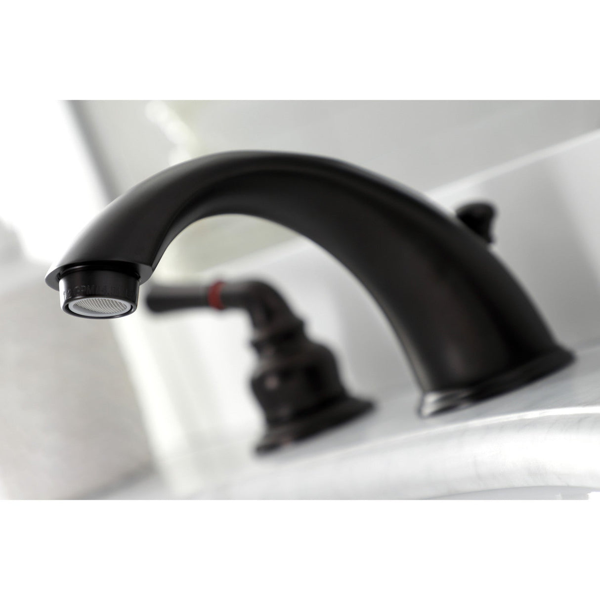 Magellan KB965B Two-Handle 3-Hole Deck Mount Widespread Bathroom Faucet with Brass Pop-Up, Oil Rubbed Bronze