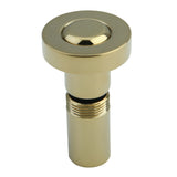 KBD86920DL Metal Button Diverter Handle, Polished Brass