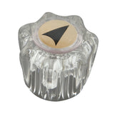 KBDH101 Acrylic Knob Diverter Handle, Acrylic
