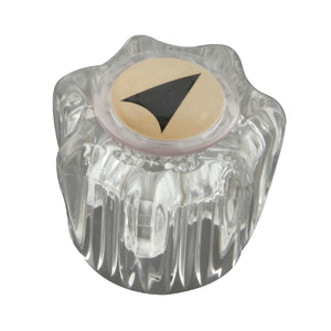 KBDH101 Acrylic Knob Diverter Handle, Acrylic