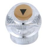 KBDH2151 Acrylic Knob Diverter Handle, Acrylic
