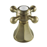 KBDH4463BX Metal Lever Diverter Handle, Antique Brass