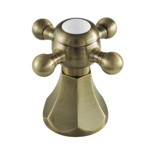 KBDH4463BX Metal Lever Diverter Handle, Antique Brass