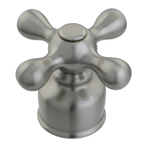 KBDH608AX Metal Cross Diverter Handle, Brushed Nickel