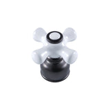 KBDH725PX Porcelain Cross Diverter Handle, Oil Rubbed Bronze