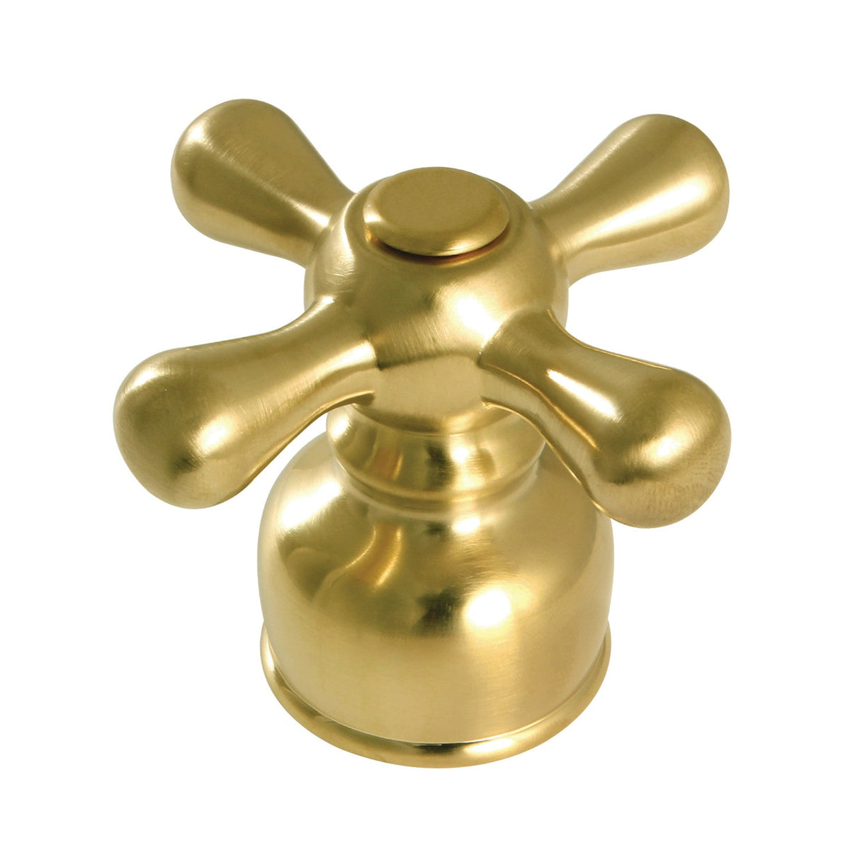 KBDH727AXSB Metal Cross Diverter Handle, Brushed Brass