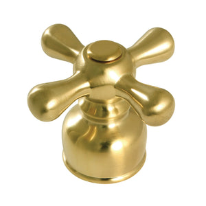 KBDH727AXSB Metal Cross Diverter Handle, Brushed Brass