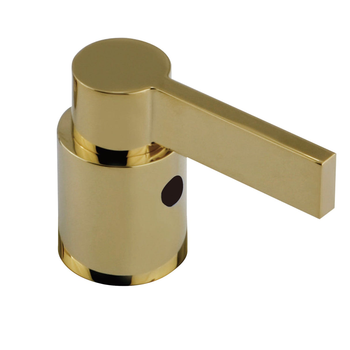 NuvoFusion KBDH8662NDL Metal Lever Diverter Handle, Polished Brass