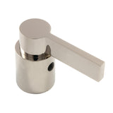 NuvoFusion KBDH8666NDL Metal Lever Diverter Handle, Polished Nickel