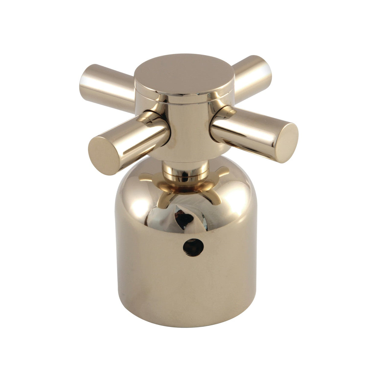 Concord KBDH8962DX Metal Cross Diverter Handle, Polished Brass