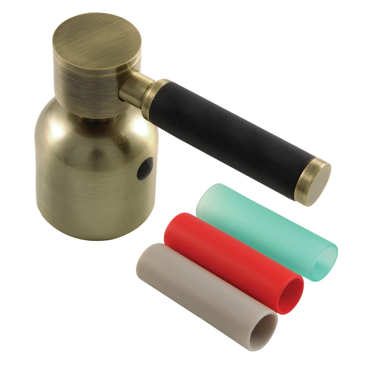 Kaiser KBDH8963DKL Metal Lever Diverter Handle, Antique Brass
