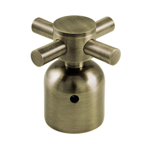 Concord KBDH8963DX Metal Cross Diverter Handle, Antique Brass