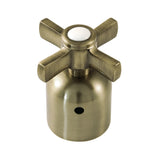 Millennium KBDH8963ZX Metal Cross Diverter Handle, Antique Brass
