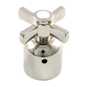 Millennium KBDH8966ZX Metal Cross Diverter Handle, Polished Nickel