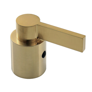 KBDH8967NDL Brass Lever Diverter Handle, Brushed Brass