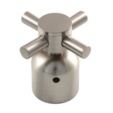 Concord KBDH8968DX Metal Cross Diverter Handle, Brushed Nickel