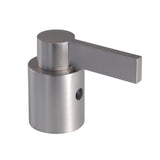 NuvoFusion KBDH8968NDL Brass Lever Diverter Handle, Brushed Nickel