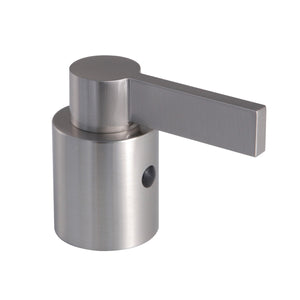 NuvoFusion KBDH8968NDL Brass Lever Diverter Handle, Brushed Nickel