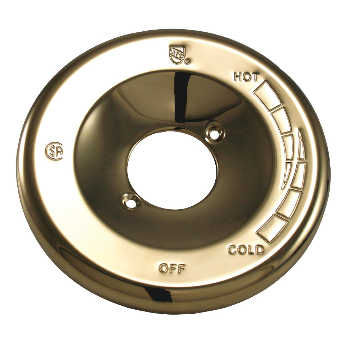 KBE1632 Brass Escutcheon Plate, Polished Brass