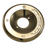 KBE1632 Brass Escutcheon Plate, Polished Brass