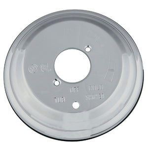 KBE36310 Brass Escutcheon Plate, Polished Chrome
