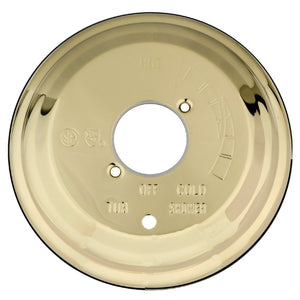 KBE36320 Brass Escutcheon Plate, Polished Brass