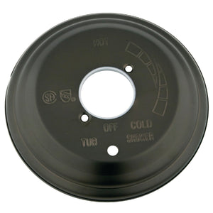 KBE36350 Brass Escutcheon Plate, Oil Rubbed Bronze