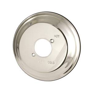 KBE3636 Brass Shower Escutcheon Plate, Polished Nickel